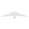 Ekena Millwork Alberta Architectural Grade PVC Gable Bracket, 84"W x 17 1/2"H x 2"D x 6"F, 5/12 Pitch GBP084X18X0206ALB00 - alternate 5